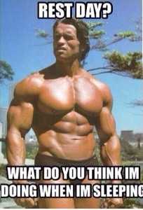 Arnold rest day